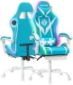 Thumbnail Gaming Chair with Massage, Bluetooth Speakers, RGB Lights and Footrest — Smart Chairs, VANSPACE