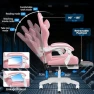 Thumbnail Gaming Chair with Massage Ergonomic Computer Chair with Footrest and Lumbar Support Reclining PC Game Chair — Massage Chairs, VANSPACE
