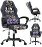 Thumbnail Gaming Chair With Massager, Ergonomic Office Video Gaming Computer Leather Desk Racing, Comfy Massage Silla Gamer for... — Smart Chairs, Capacmkseh
