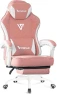 Thumbnail Gaming Chair with Mesh Fabric, Adjustable Lumbar Support, Footrest and Headrest — Smart Chairs, Vonesse