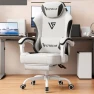 Thumbnail Gaming Chair with Mesh Fabric, Adjustable Lumbar Support, Footrest and Headrest — Smart Chairs, Vonesse