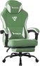 Thumbnail Gaming Chair with Mesh Fabric, Adjustable Lumbar Support, Footrest and Headrest — Smart Chairs, Vonesse