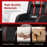 Thumbnail Gaming Recliner with Massage, Adjustable Footrest & Side Pocket — Massage Chairs, GYMAX