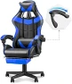 Thumbnail Green Gaming Chair with Footrest — Smart Chairs, Soontrans