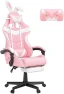 Thumbnail Green Gaming Chair with Footrest — Smart Chairs, Soontrans
