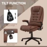 Thumbnail High Back Vibration Massage Office Chair with 6 Vibration Points — Massage Chairs, HOMCOM