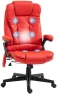 Thumbnail High Back Vibration Massage Office Chair with 6 Vibration Points — Massage Chairs, HOMCOM