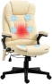 Thumbnail High Back Vibration Massage Office Chair with 6 Vibration Points — Massage Chairs, HOMCOM