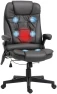 Thumbnail High Back Vibration Massage Office Chair with 6 Vibration Points — Massage Chairs, HOMCOM