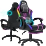 Thumbnail LED Gaming Chair with Speakers and Massage — Smart Chairs, HOFFREE