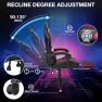 Thumbnail LED Gaming Chair with Speakers and Massage — Smart Chairs, HOFFREE
