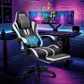 Thumbnail LED Gaming Chair with Speakers and Massage — Smart Chairs, HOFFREE