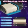 Thumbnail LED Gaming Chair with Speakers Massage Big and Tall Computer Chair with RGB Lights Bluetooth Game Chair with Footrest — Smart Chairs, HOFFREE