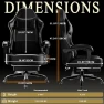 Thumbnail Massage Gaming Chair with Footrest — Smart Chairs, Ailatimogo