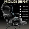 Thumbnail Massage Gaming Chair with Footrest — Smart Chairs, Ailatimogo
