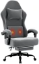 Thumbnail Massage Gaming Chair with Lumbar Support and Footrest — Smart Chairs, Bstyjqxh