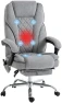 Thumbnail Massage Office Chair with Foot Rest — Massage Chairs, Vinsetto