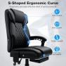 Thumbnail Massage Office Chair with Heat, 7 Points Vibration, Ergonomic Executive Chair with Footrest — Massage Chairs, HOFFREE