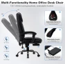 Thumbnail Massage Office Chair with Heat, 7 Points Vibration, Ergonomic Executive Chair with Footrest — Massage Chairs, HOFFREE