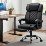 Thumbnail Massage Office Chair with Heat, 7 Points Vibration, Ergonomic Executive Chair with Footrest — Massage Chairs, HOFFREE