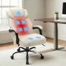 Thumbnail Massage Office Chair with Heat, 7 Points Vibration, Ergonomic Executive Chair with Footrest — Massage Chairs, HOFFREE