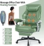Thumbnail Massage Office Chair with Heat & Footrest — Massage Chairs, Xiuyu