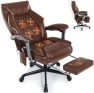 Thumbnail Massage Office Chair with Heat & Footrest — Massage Chairs, Xiuyu