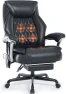 Thumbnail Reclining Office Chair with Massage & Heat & Footrest — Massage Chairs, Xiuyu