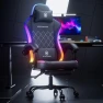 Thumbnail RGB Gaming Chair with Footrest, Massage, LED Lights, Lumbar Support — Smart Chairs, GTPLAYER