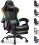 Thumbnail RGB Gaming Chair with Footrest — Smart Chairs, GTPLAYER