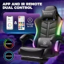 Thumbnail RGB Gaming Chair with Footrest — Smart Chairs, GTPLAYER