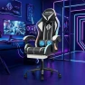 Thumbnail RGB Gaming Chair with LED Lights, Massage, and Footrest — Smart Chairs, VANSPACE