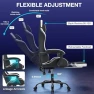 Thumbnail RGB Gaming Chair with LED Lights, Massage, and Footrest — Smart Chairs, VANSPACE