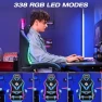 Thumbnail RGB Gaming Chair with Massage and LED Lights — Smart Chairs, VANSPACE