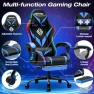 Thumbnail RGB Gaming Chair with Massage and LED Lights — Smart Chairs, VANSPACE