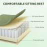 Thumbnail Velvet Fabric Gaming Chair with Footrest and Massage Lumbar Cushion — Smart Chairs, Ferghana