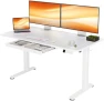 Thumbnail 55 x 24 Inch Standing Desk with Drawers — Standing Desk, YDN