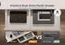 Thumbnail 55 x 24 Inch Standing Desk with Drawers — Standing Desk, YDN