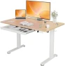 Thumbnail 55 x 24 Inch Standing Desk with Drawers — Standing Desk, YDN