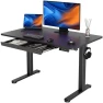 Thumbnail 55 x 24 Inch Standing Desk with Drawers — Standing Desk, YDN