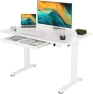 Thumbnail 55 x 24 Inch Standing Desk with Drawers — Standing Desk, YDN