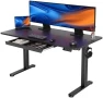 Thumbnail 55 x 24 Inch Standing Desk with Drawers — Standing Desk, YDN