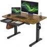 Thumbnail 55 x 24 Inch Standing Desk with Drawers — Standing Desk, YDN
