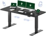 Thumbnail 60x24 Inch Electric Standing Desk — Standing Desk, FLEXISPOT