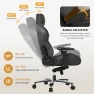Thumbnail Big and Tall Gaming Chair with Memory Foam Lumbar Support — Smart Chairs, Fantasylab