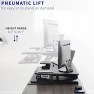 Thumbnail Electric Height Adjustable Stand Up Desk Converter — Standing Desk, VIVO