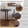 Thumbnail Electric Standing Desk, Malacca Solid Wood — Standing Desk, Plyosdey