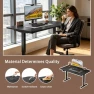 Thumbnail Electric Standing Desk, Malacca Solid Wood — Standing Desk, Plyosdey