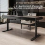 Thumbnail Electric Standing Desk with 3 Drawers — Standing Desk, Dongge