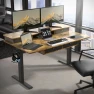 Thumbnail Electric Standing Desk with 4 Drawers and Storage Shelves — Standing Desk, ExaDesk